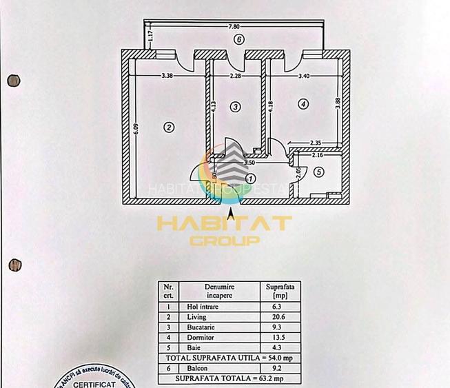 Apartament 2 camere Grand Kristal+loc de parcare - 4