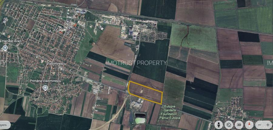 Teren de vanzare Vladimirescu Arad, la sens giratoriu DN7-Centura Est - 5