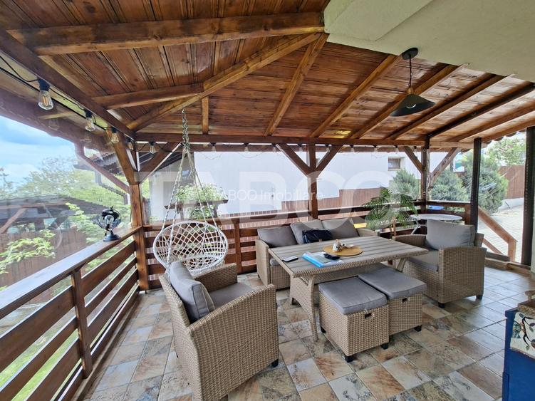 Casa individuala moderna de vanzare in Sura Mica teren pod si pivnita - 14