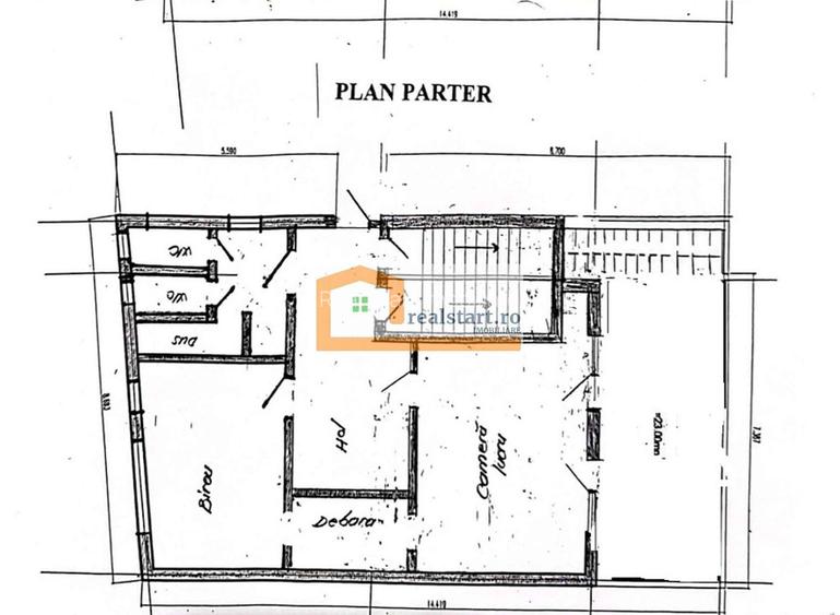 Cartier Evreiesc, Ideal Atelier Design, vad pietonal, birou/cabinet - 1