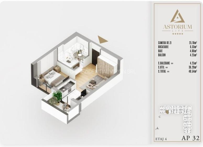 GARSONIERA PREMIUM/ ASTORIUM LIFE - 5