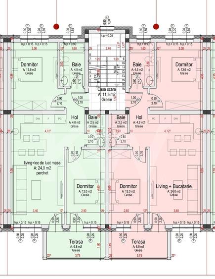 Apartament 3 camere, două băi, terasa 7 mp.-Natura la tine acasă! Cristian-SiBiU - 6