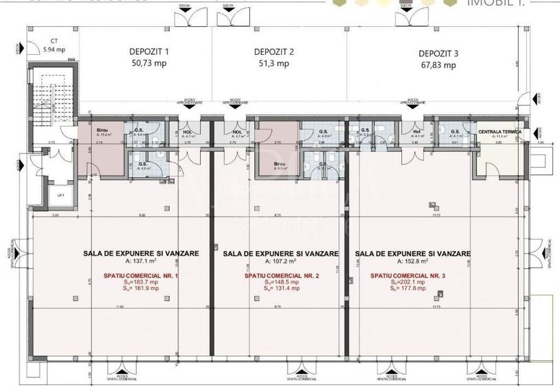 Spatiu comercial de vanzare in Sannicoara - 2