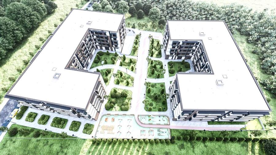 Apartament 1 camera, 41 mp, bloc nou Bucium - Visan, 63.000 euro