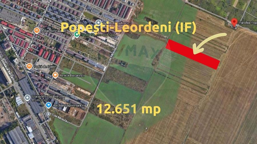 Teren 12.651 mp lângă Metrou Berceni | Perfect Dezvoltare Rezidențială