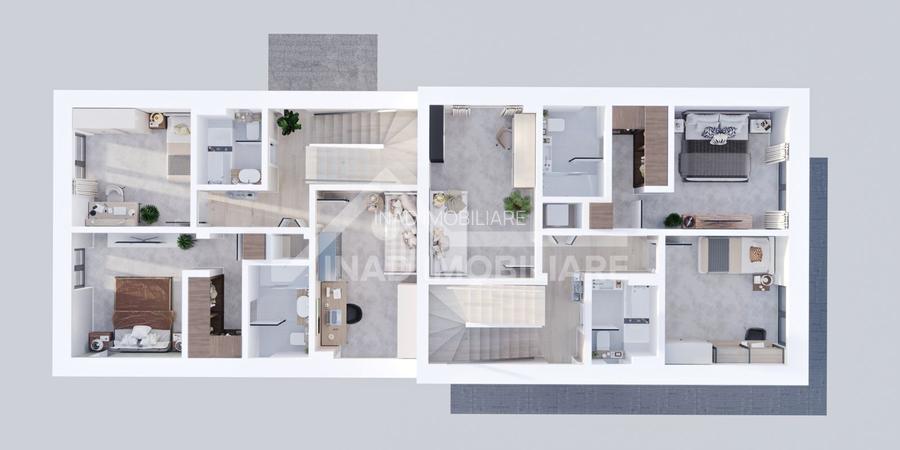 Duplex Premium, Andrei Mureșanu 141mp+garaj 30mp+terasa 38mp+teren 200mp - 5