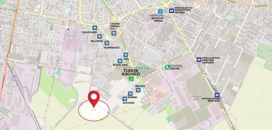 Teren intravilan 8.124 mp cu deschidere 164 ml – Jilava, Ilfov