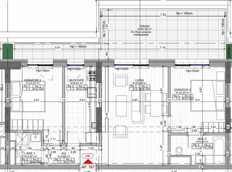 3 camere nou complex Novum Politehnica - Grozavesti