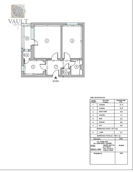 Apartament 2 camere-7 minute metrou Dristor-RISC 2 - 1