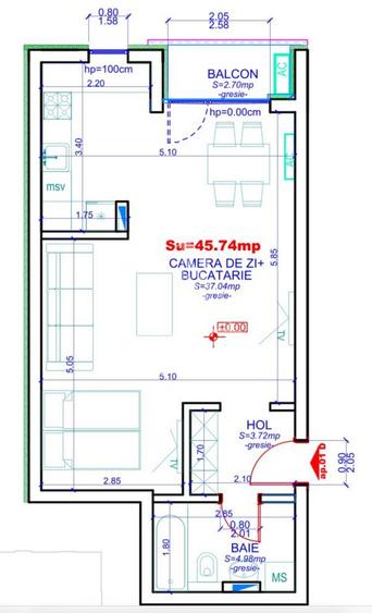 DE VANZARE Apartament studio in cel mai modern ansamblu rezidențial