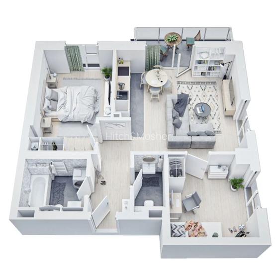 Apartament 3 camere, zona Medicină - Comision 0% - 16