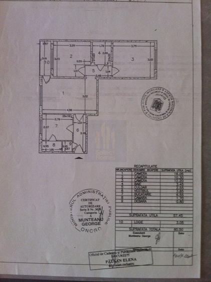 Apartament Renovat 3 Camere de Vanzare *Dorobanti-Capitale*