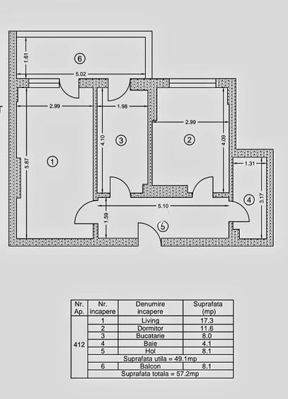 Metrou Berceni(400 metri)-Apartament 2 cam-Bloc finalizat-Acte gata-TVA INCLUS