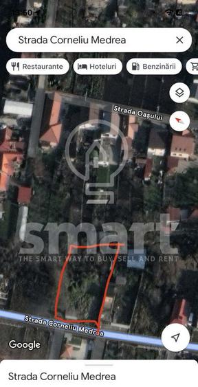 Teren 771 mp, pt constructie duplex, Corneliu Medrea