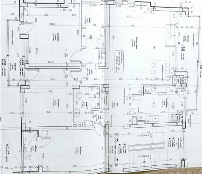  Apartament 4 camere  104 mp  in Manastur imobil nou  - 9