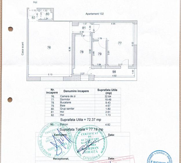 Apartament - 2 camere - semidecomandat - Parc Tineretului - 9