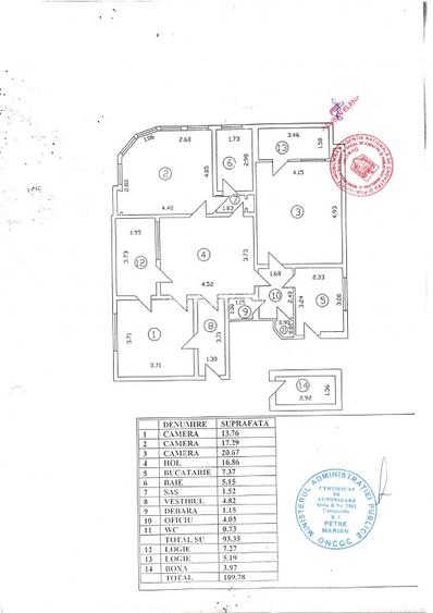 VANZARE APARTAMENT 4 CAMERE CALEA CALARASILOR – SFANTUL STEFAN