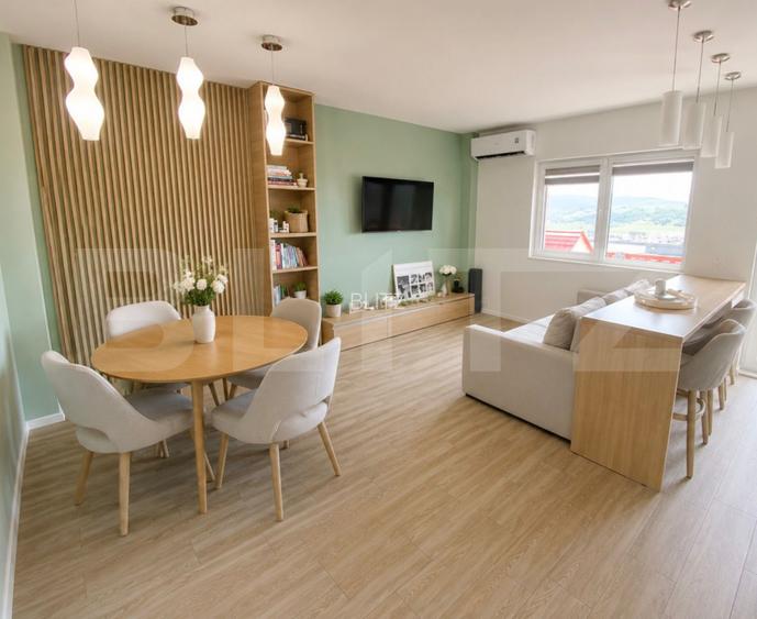 Apartament 3 camere, 68 mp, terasa 23 mp, etaj intermediar, lift, Baciu - 3
