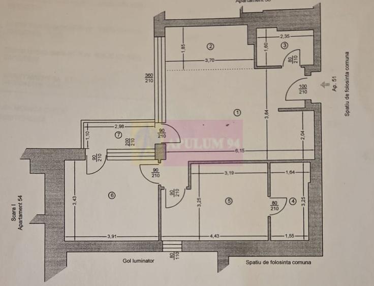 Rasarit de Soare, Auchan Titan, apartament 3 camere