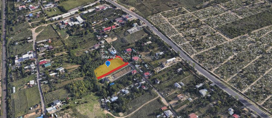 Teren intravilan st 3674 mp langa Drumul de Centura - 6