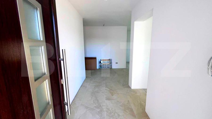 Casă cu 3 camere, 90 mp, pe un nivel, 454 mp teren, cartier Orizont