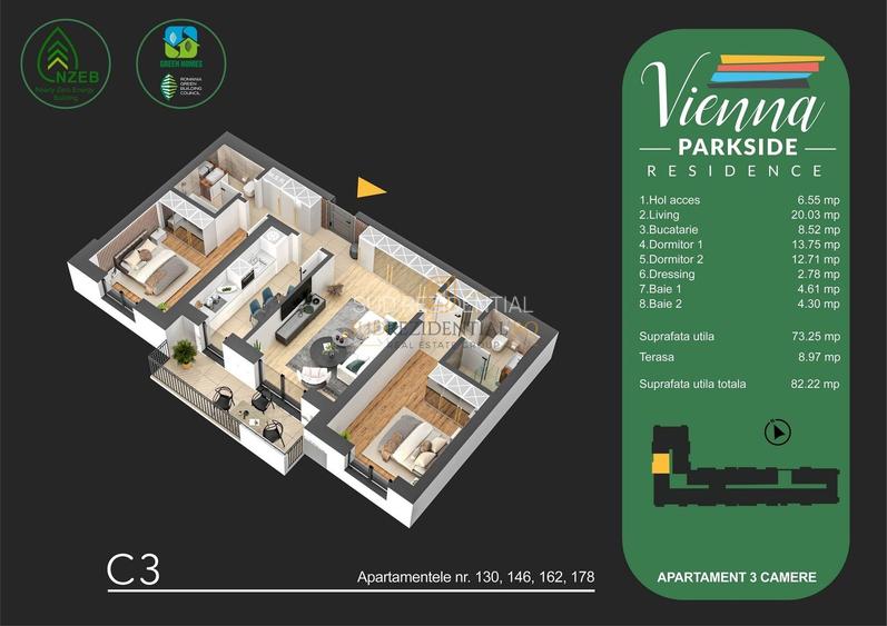 Apartament 3 camere cu 0% Comision - zona Bd Metalurgiei, Sector 4 - 1