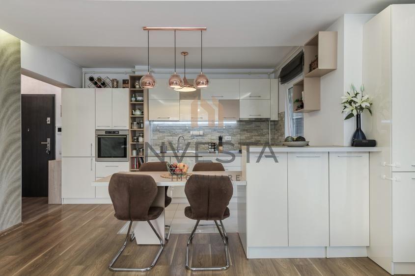 Apartament 3 camere cu terasa 34 mp, etaj intermediar, zona Buna Ziua!