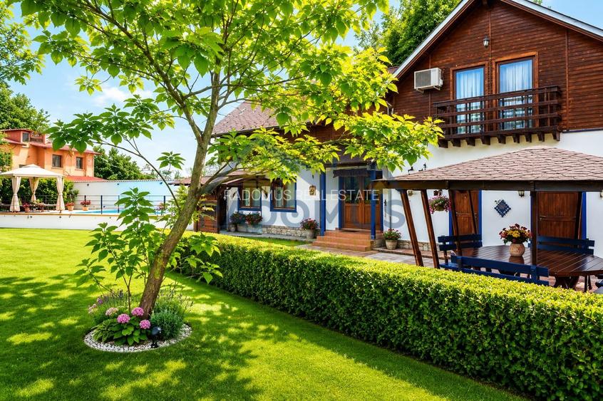 Proprietate Premium | 2 Case | Piscină | Teren 2.000 mp | Mobilată - 15