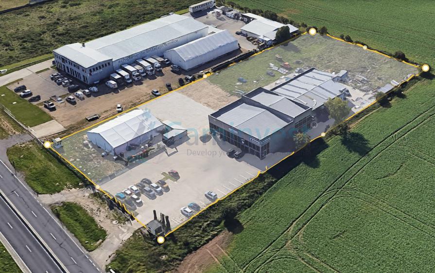 Hala industriala de tip Showroom langa Aeroportul Internațional Oradea, Romania