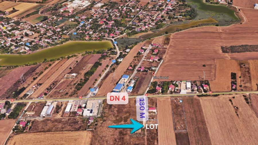 Lot pentru casa Frumusani– Orasti. Plata in rate.