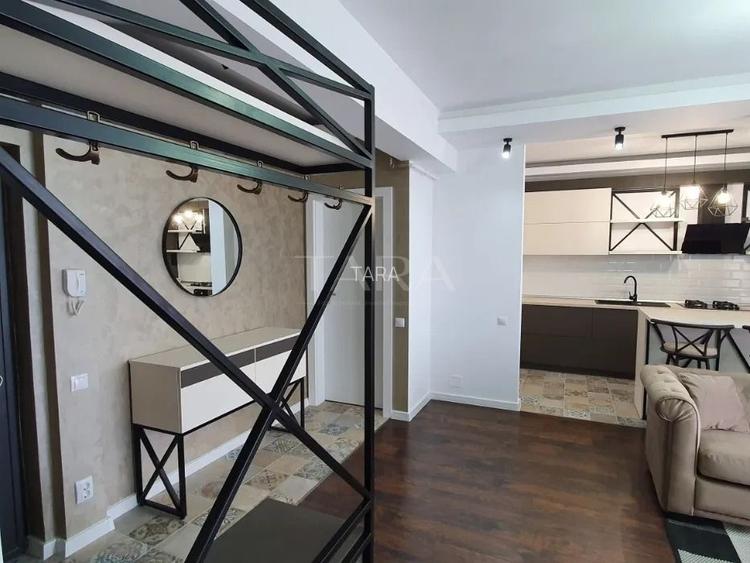 Apartament premium cu 2 camere, terasă, parcare subterană, Europa. - 3