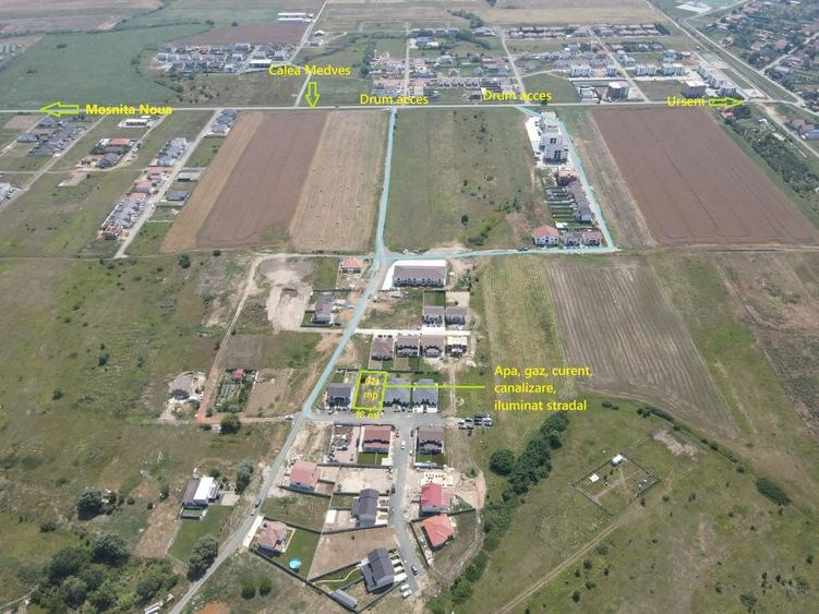 Teren de vânzare – 621 mp | Ideal pentru duplex! 69.000 Euro