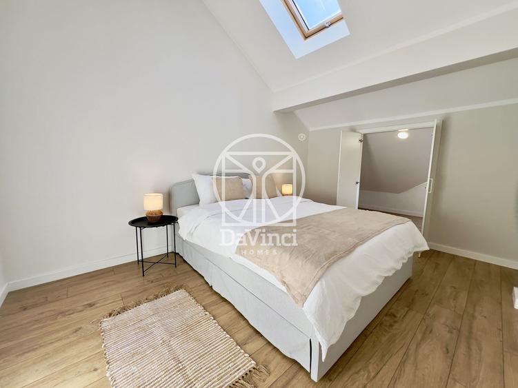 Penthouse 4 camere-mobilat, intabulat, mutare imediat, aer conditionat