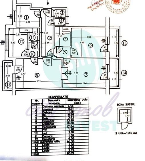Apartament elegant Cișmigiu | 4 camere | Curte & parcare
