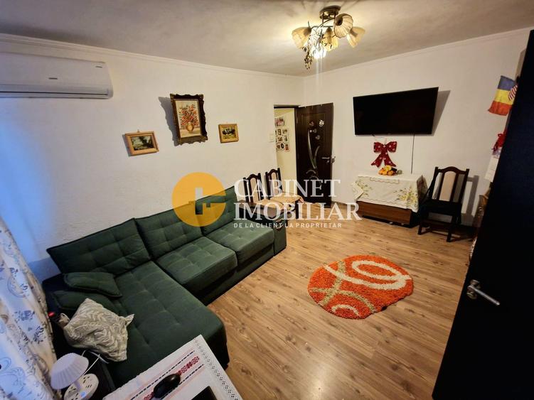 3 Camere-Etaj 2-MOBILAT/UTILAT- Zona Zimbru