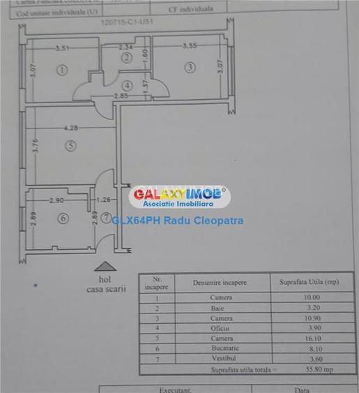Vanzare apartament 3 camere, Ploiesti, zona Nord - 15