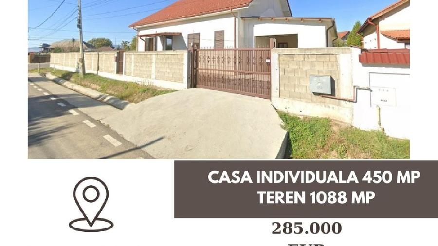 CASA INDIVIDUALA 450 mp + TEREN 1088 mp - Targu Neamt