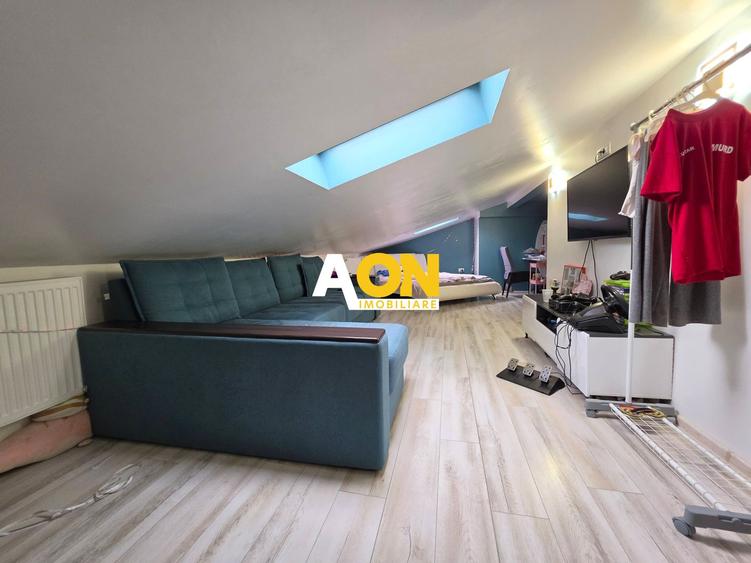 Apartament 3 camere + mansarda, cu garaj și boxă, mobilat, bloc nou
