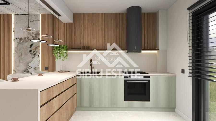 Casa cu garaj, 4 camere, 3 bai, Sibiu Selimbar Comision 0% - 14