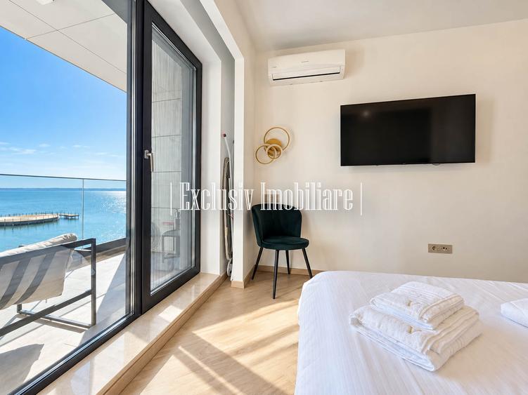 Priveliste Panoramica la Lacul Siutghiol - Apartament de Lux cu Parcare Privata