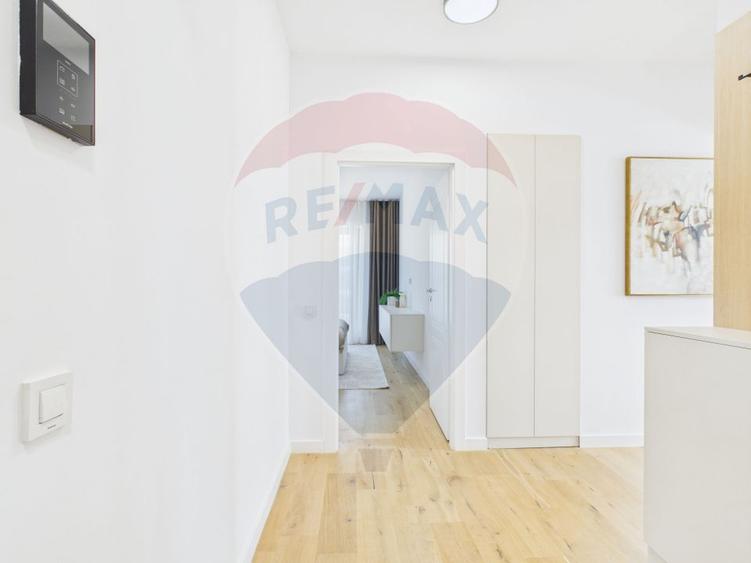 Apartament utilat complet cu terasa 25 mp,  vedere frumoasa, nelocuit