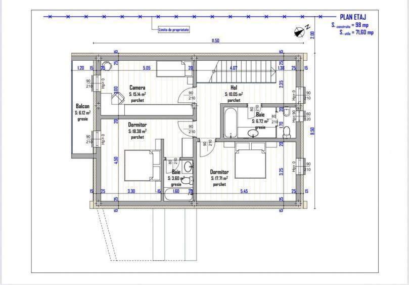 Casa de vanzare in Tureni- suprafata utila 140 mp- la doar 30 de minute de Cluj