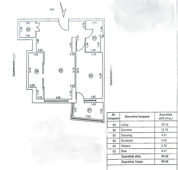 Apartament in bloc nou, Italian Residence