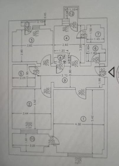 Apartament 3 camere 1995 78MP Unirii Octavian Goga Nerva Traian