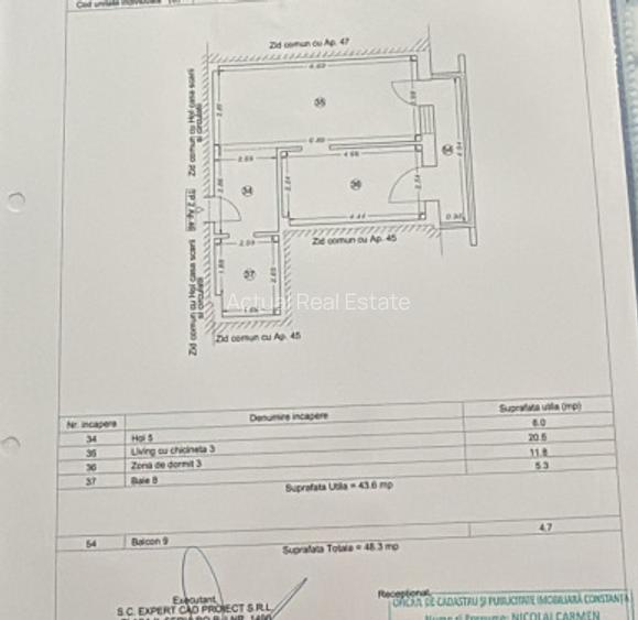 APARTAMENT 2 CAMERE TIP STUDIO | TOMIS PARK | MOBILAT - 7