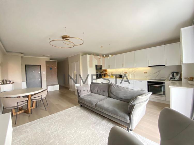 Apartament premium 99 mp cu 2 balcoane si parcare, Borhanci