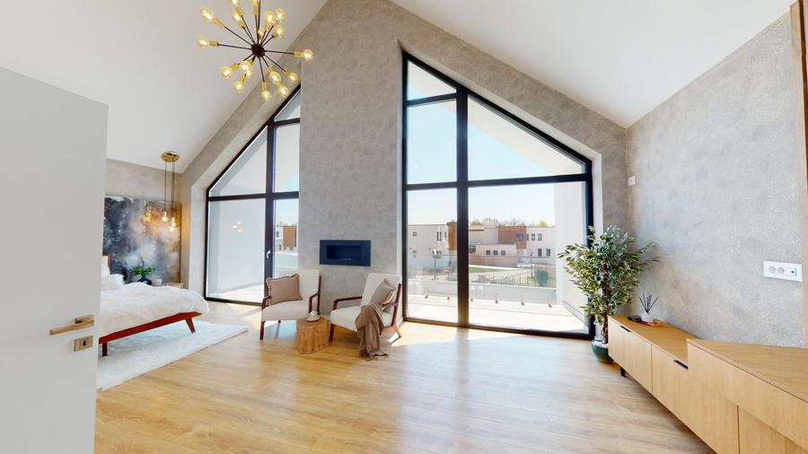 Vilă Modernă cu Atmosferă Caldă și Finisaje High-End, aproape de București