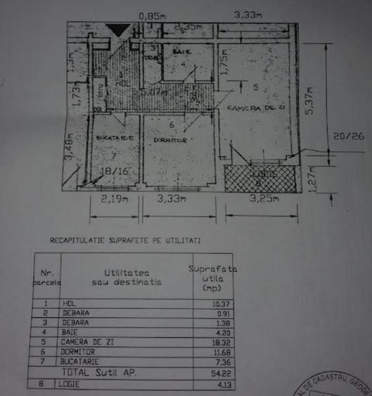 Proprietar - 2 camere-1981 , 58m2,Turda/Domenii, 10min Herastrau/Arcul de Triumf