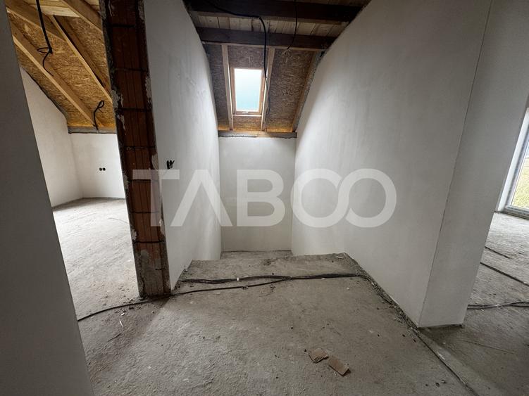 Casa individuala 5 camere 119 mpu carport teren 478 mp Sura Mica Sibiu