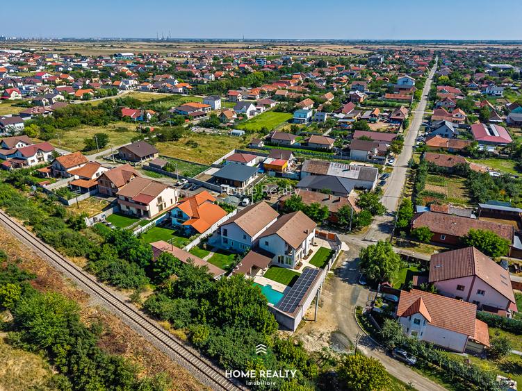 COMISION 0% I Casă individuală I PISCINĂ I Șemineu I PANOURI SOLARE I Săcălaz. - 46